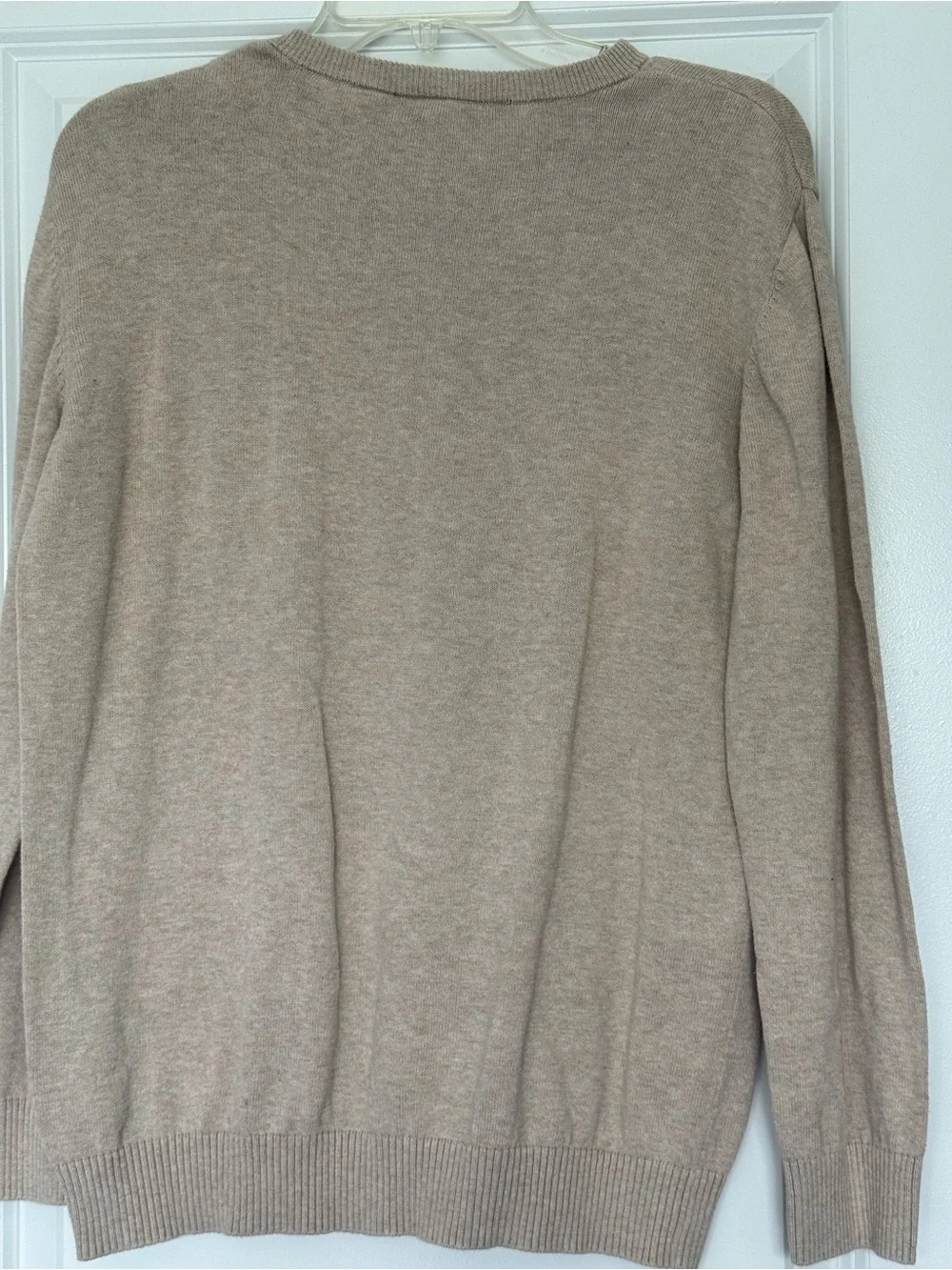 The Children's Place Kids V-Neck Sweater in Light Taupe